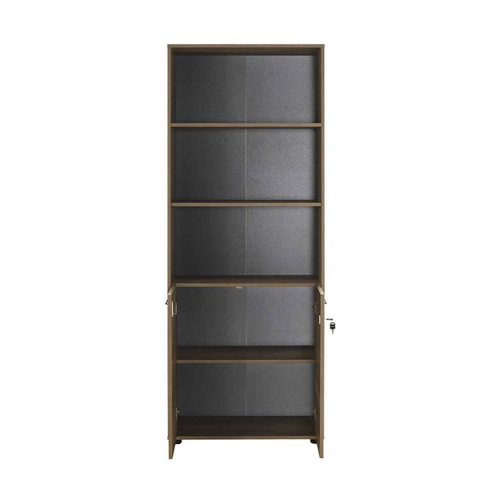 Hanah Home Nkt-552-Tt-1 Estantería en Nogal Claro Hanah Home Nkt-552-Tt-1 Estantería en Nogal Claro